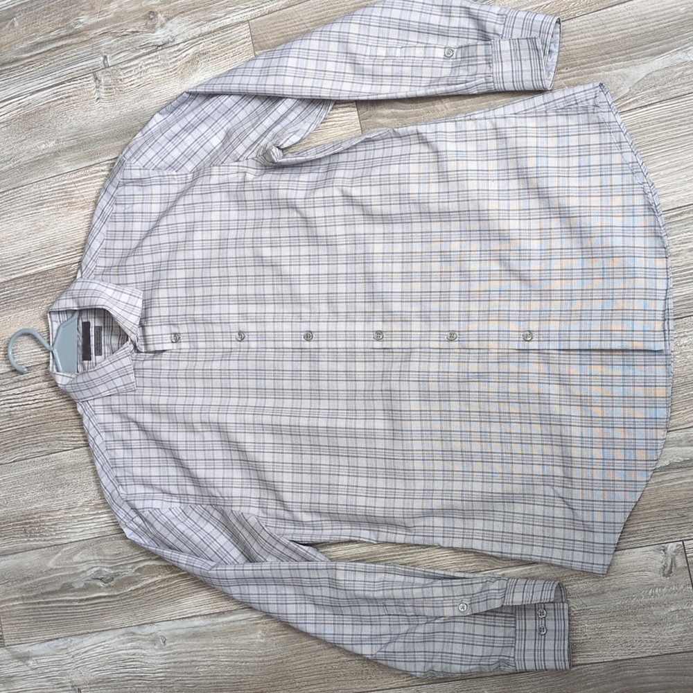 Calvin Klein Slim Fit Button Down Casual Dress Shirt 32/33